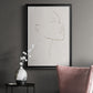 Portrait Sketch I - Modern Framed Canvas Print