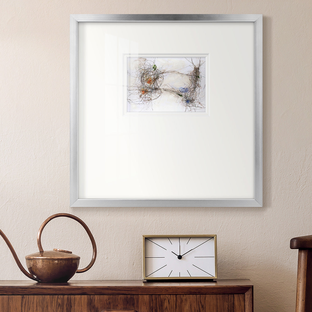 Earth Systems I Premium Framed Print Double Matboard