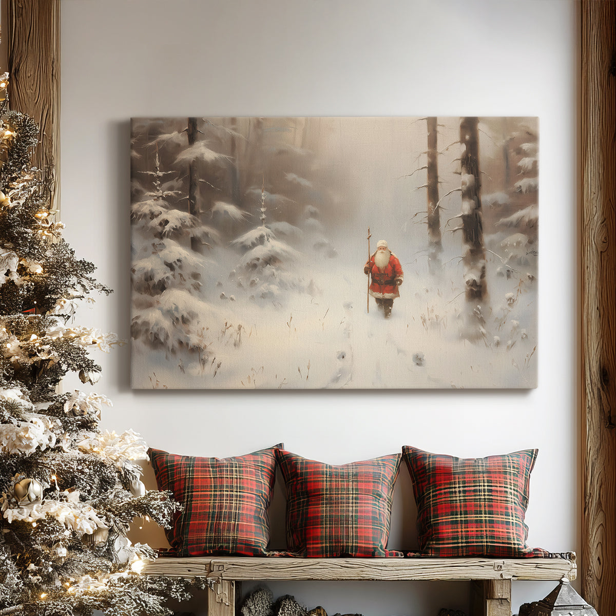Sugar Pines Carol - Canvas Art Print