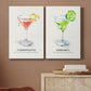 Cosmopolitan Premium Gallery Wrapped Canvas - Ready to Hang - Set of 2 - 8 x 12 Each