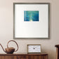 Deep Blue- Premium Framed Print Double Matboard