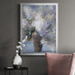 Lavender Explosion Revisited - Modern Framed Canvas Print