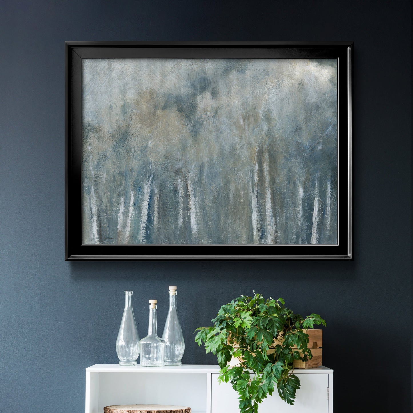 Birch Solitude Premium Classic Framed Canvas - Ready to Hang