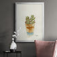 Succulent III - Modern Framed Canvas Print