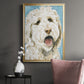 Labradoodle II - Modern Framed Canvas Print