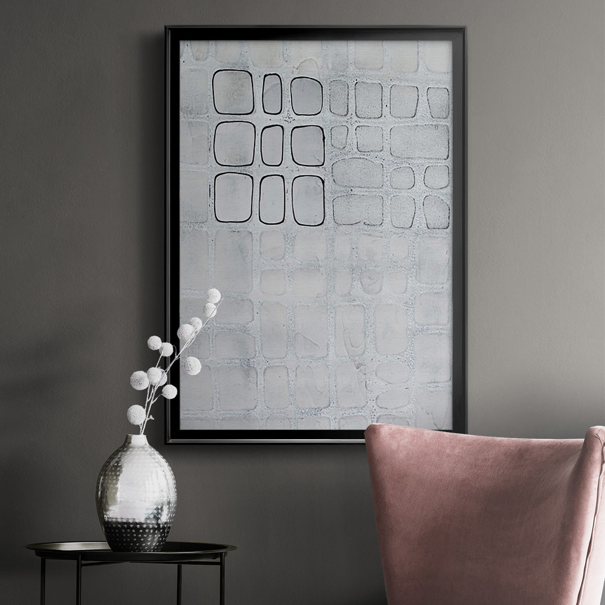 Lumen Colour I - Modern Framed Canvas Print