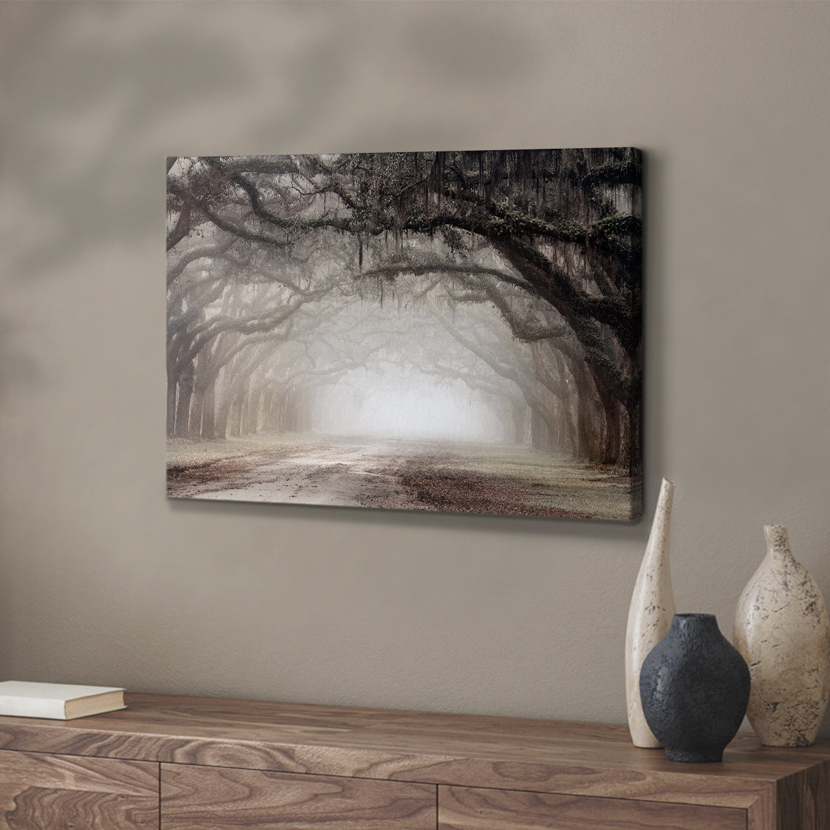 Timeless Plantation Drive - Canvas Art Print