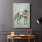 Fantastic Florals Fox, Standing - Canvas Art Print