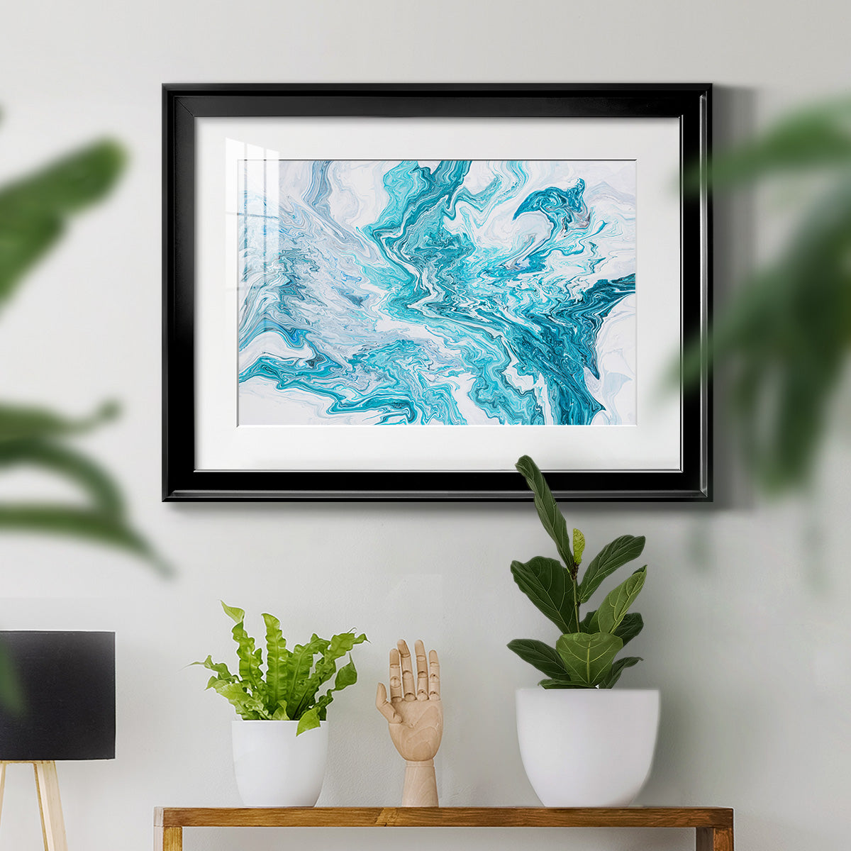 Tide Pool - Modern Framed Art Print