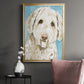 Labradoodle I - Modern Framed Canvas Print