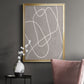 Fissures II - Modern Framed Canvas Print