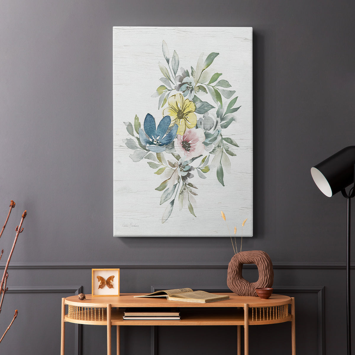 Spring Meadow Arrangement II - Canvas Art Print