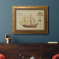 Antique Ship Plan VIII Premium Framed Canvas- Ready to Hang