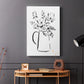 Sketchy Bouquet I - Canvas Art Print