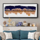 Treeline Panorama - Floater Framed Canvas Print