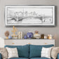 Pont de Notre Dame - Floater Framed Canvas Print