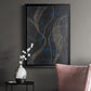 Laminar Flow II - Modern Framed Canvas Print