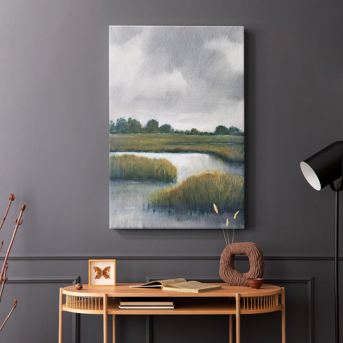 Salt Marshes I - Canvas Art Print