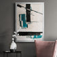 Geometry Notes II - Modern Framed Canvas Print