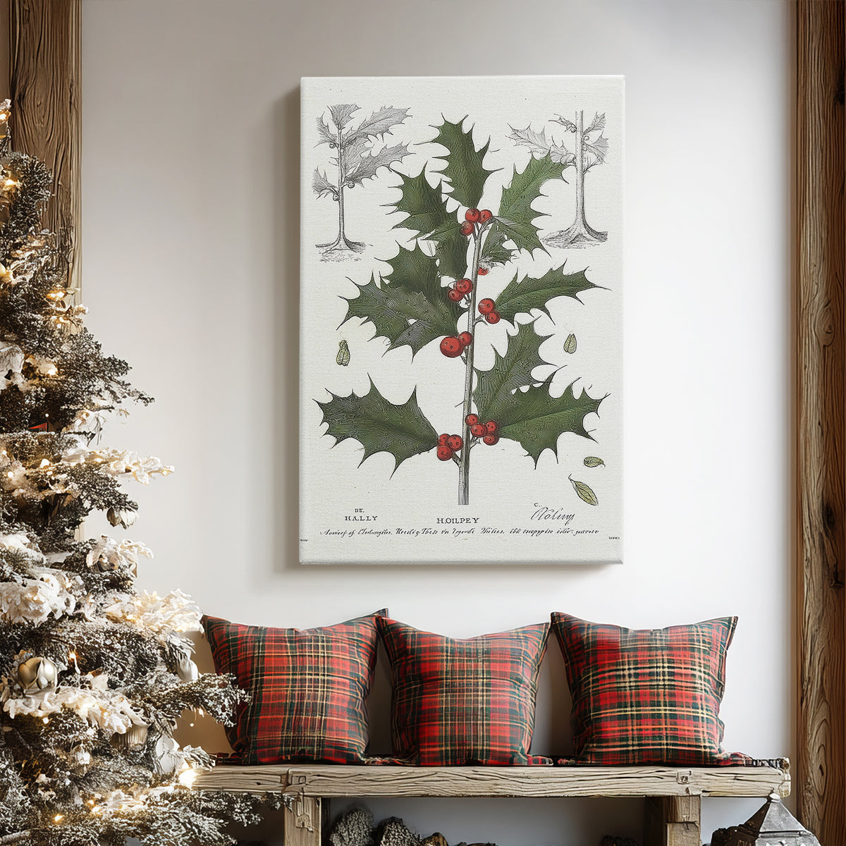 Silver Cottage Whisper - Canvas Art Print