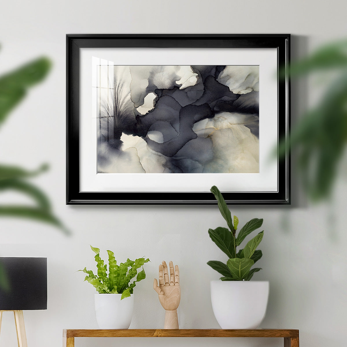 Sound & Color - Modern Framed Art Print