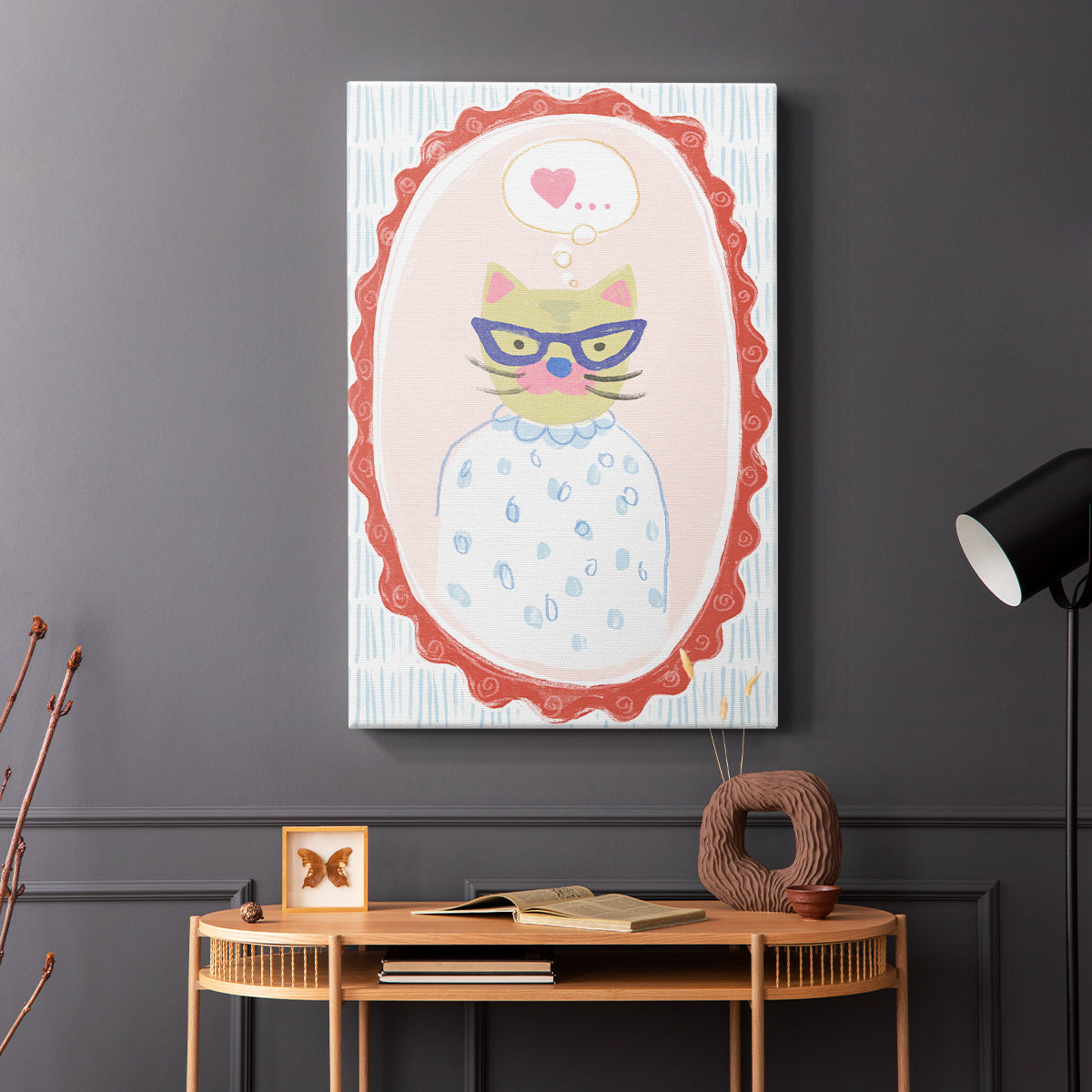 Cameo Characters Collection B - Canvas Art Print