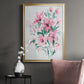 Posy Blooms III - Modern Framed Canvas Print