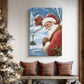 Pale Winter Fir Serenade - Canvas Art Print