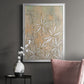 Embellished Starburst Bloom I - Modern Framed Canvas Print