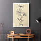 Birth Month IV - Canvas Art Print