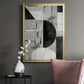 Abstract Neutrality I - Modern Framed Canvas Print