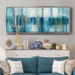 Abstract Saturnia - Floater Framed Canvas Print