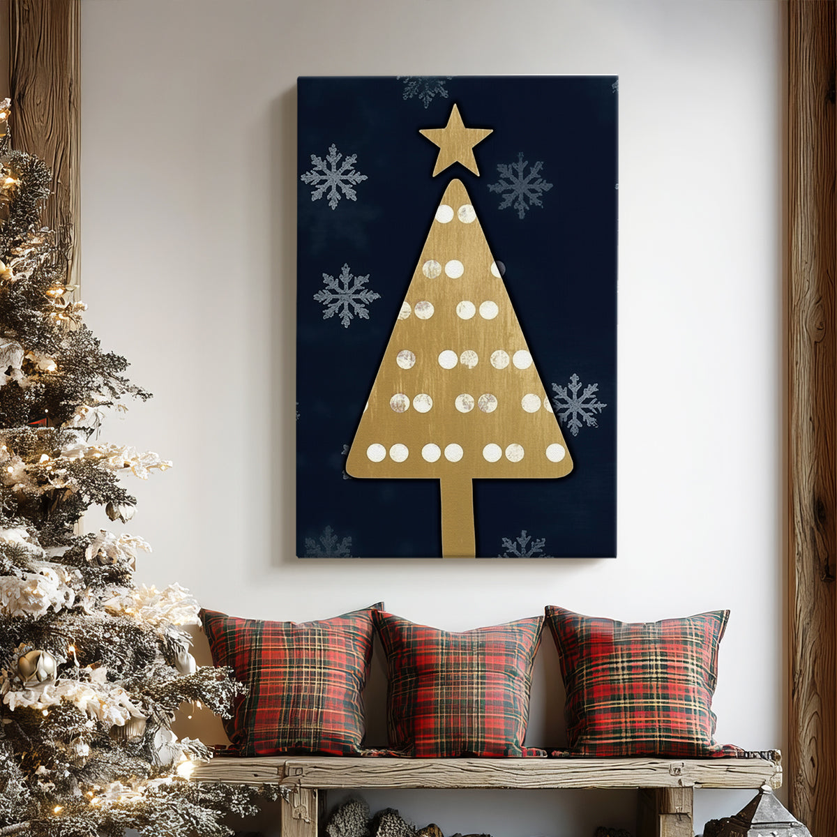 Soft Linen Blessing - Canvas Art Print