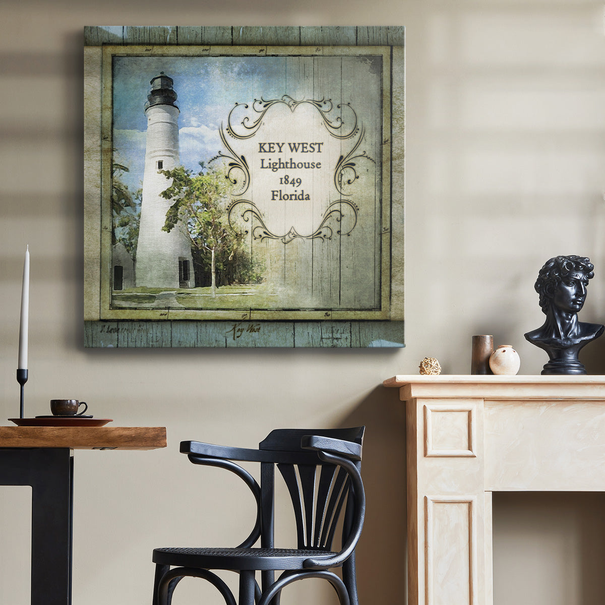 Florida Lighthouse VI-Premium Gallery Wrapped Canvas - Ready to Hang