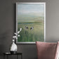 Out to Pasture II - Modern Framed Canvas Print