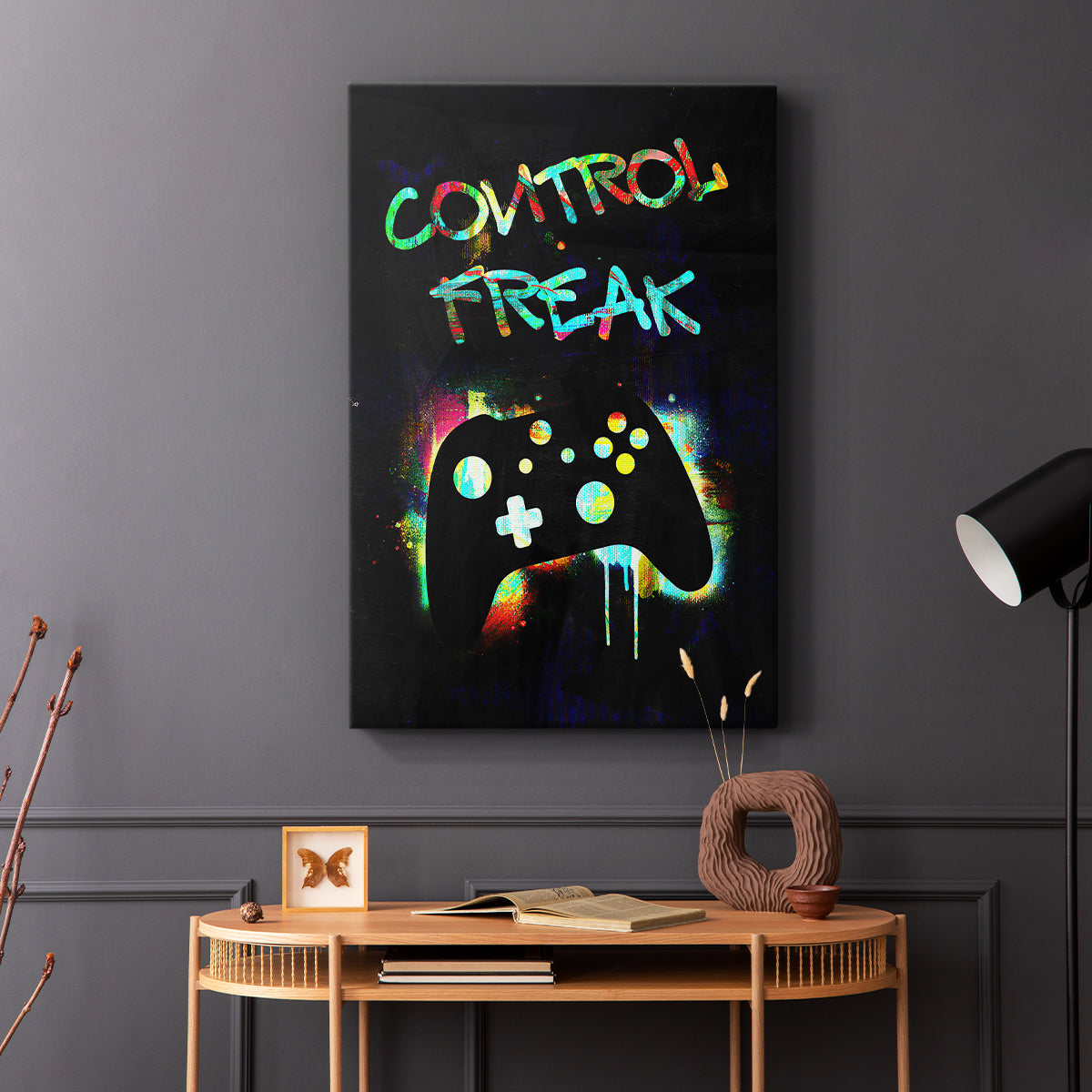 Gamer Tag I - Canvas Art Print