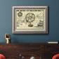 Nautical Map I Premium Framed Canvas- Ready to Hang