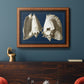 Conch Shells on Navy I Premium Framed Canvas- Ready to Hang