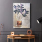 Oxalis in Vase I - Canvas Art Print