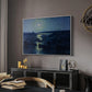 Camaret, Moonlight and Fishing Boats, 1894 - Floater Framed Canvas Print