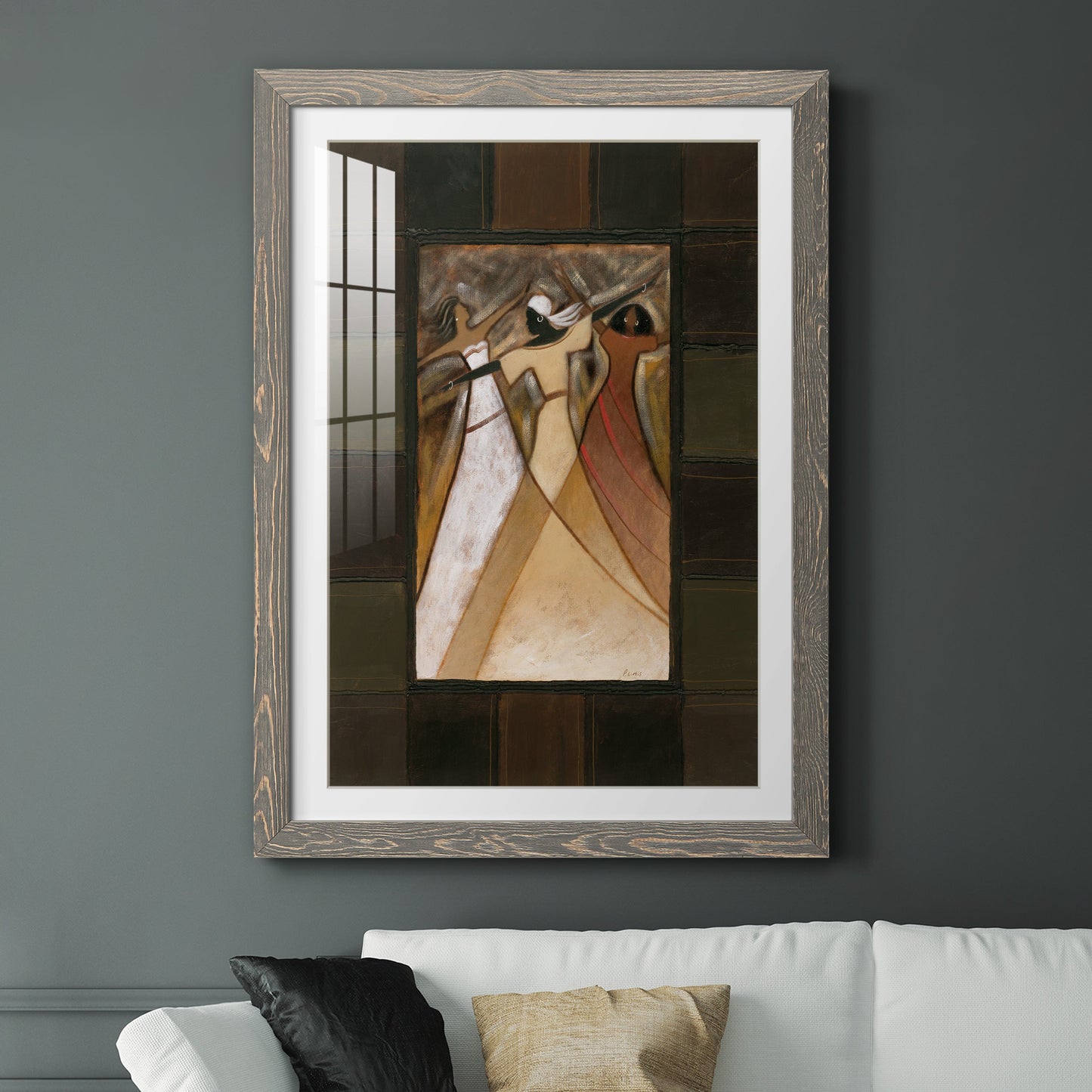 Divine Grace I - Premium Framed Print - Distressed Barnwood Frame - Ready to Hang