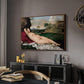 Sleeping Venus, c. 1510 - Floater Framed Canvas Print