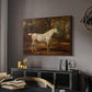Grey Arabian Stallion, Property of Sir Watkin Williams-Wynn, c. 1817 - Floater Framed Canvas Print