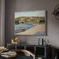 The Riverbank, Les Andelys, 1886 - Floater Framed Canvas Print