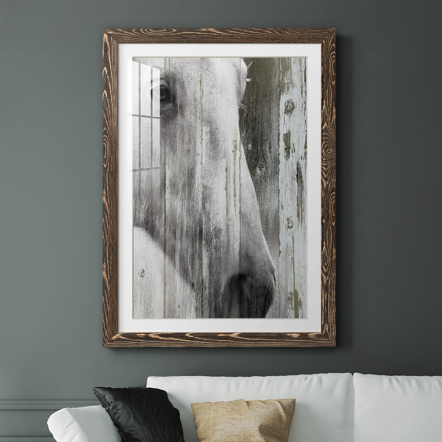 Contemplation - Premium Framed Print - Distressed Barnwood Frame - Ready to Hang