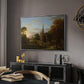 The Return, 1837 - Floater Framed Canvas Print