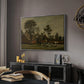 Farmhouse, c. 1865-1875 - Floater Framed Canvas Print