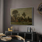 Farmhouse, c. 1865-1875 - Floater Framed Canvas Print
