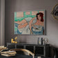 Nude in a Bathrobe (Nu au peignoir), 1941 - Floater Framed Canvas Print