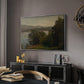 View of the Mondsee, 1870 - Floater Framed Canvas Print